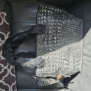 Susan Riedweg Croc Leather Bag